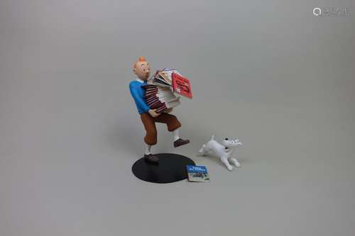 HERGE / MOULINSART Statuette 