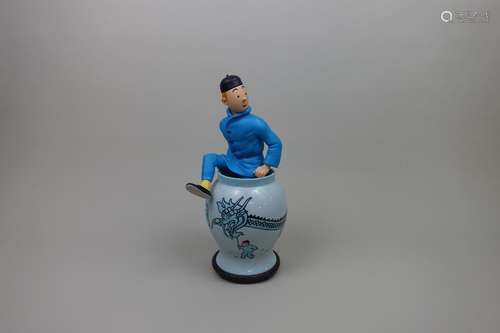 HERGE / MOULINSART Statuette 