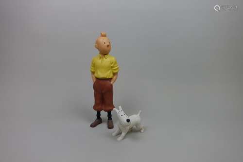 HERGE / MOULINSART Statuette 