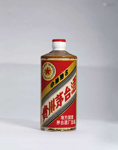 80年代初期五星牌贵州茅台酒（五星黄酱）