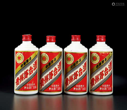 1987-1988年五星牌贵州茅台酒（金字盖）