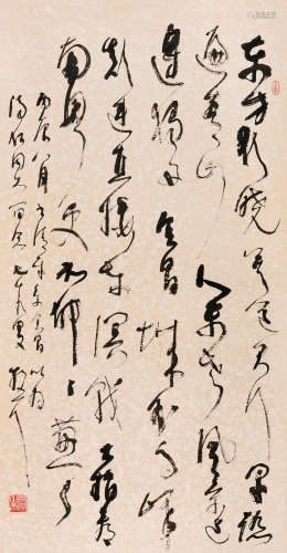 1898～1989 林散之 毛泽东 清平乐·会昌 水墨纸本 立轴