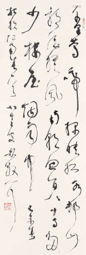 1898～1989 林散之 杜牧 江南春 水墨纸本 立轴