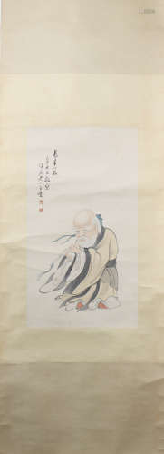 A Wang yun's figure painting