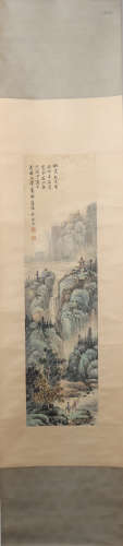 A Qian weicheng's landscape painting