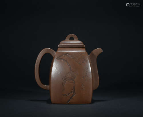 A Zisha teapot