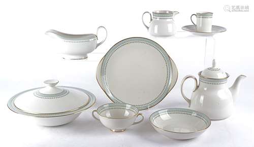 An extensive Royal Doulton dinner service in the 'Berkshire' pattern, to include tureens, dinner