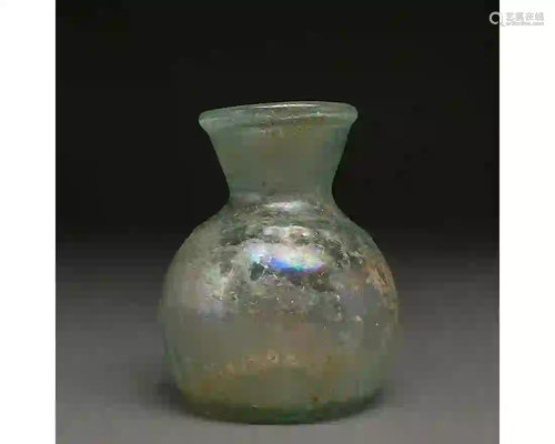 ROMAN GLASS FLASK