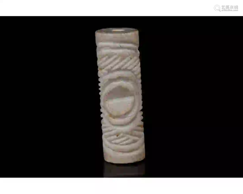 RARE SUMERIAN CYLINDER SEAL - ORIGINAL PAPERWORK