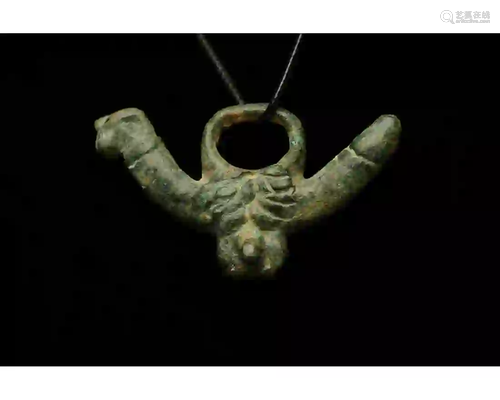 ROMAN BRONZE PHALLUS PENDANT