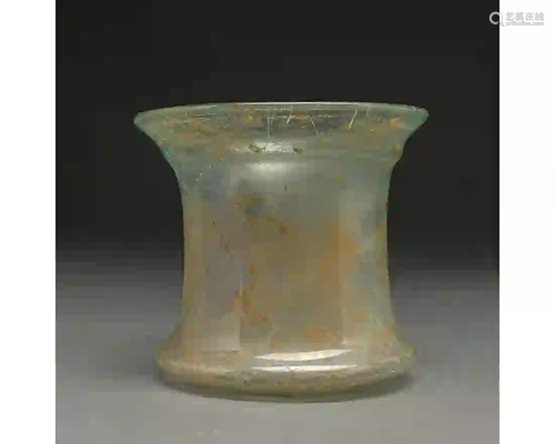 ROMAN GLASS BEAKER - SUPERB QUALITY