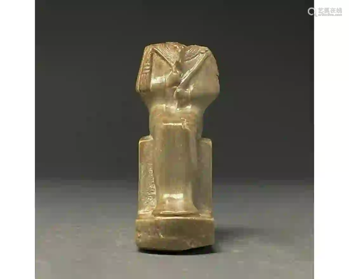 EGYPTIAN SEATED OSIRIS