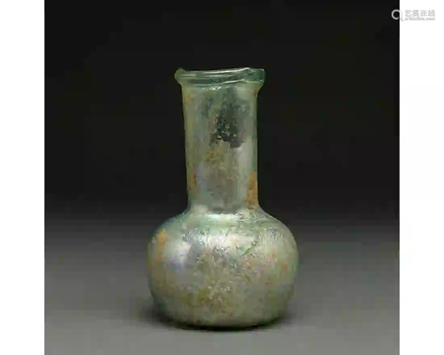 ROMAN GLASS FLASK