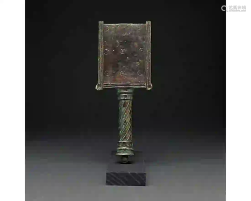 ROMAN BRONZE INCENSE SHOVEL