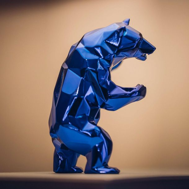 the bear spirit (blue edition) is a reproduction of one of the