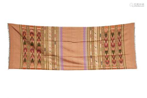 A LAOTIAN HAND-WOVEN TEXTILE (2)