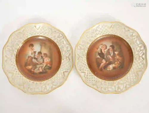 Schumann Bavaria Murillo Plates