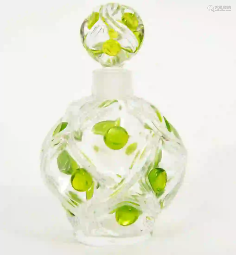 Lalique Crystal Floride Perfume Bottle