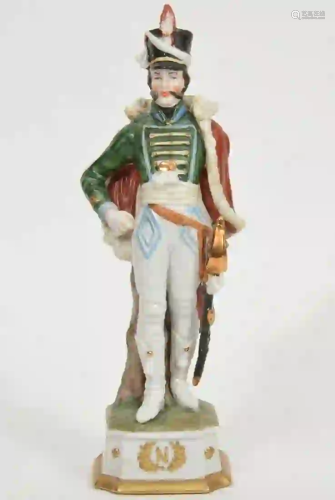 Capodimonte General Porcelain Figure