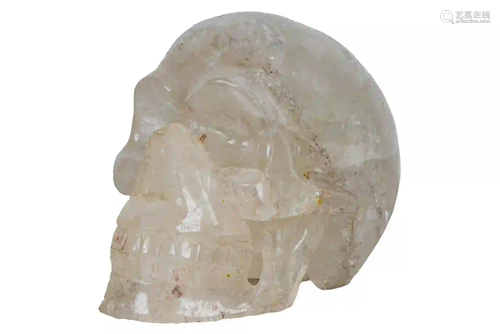 ROCK CRYSTAL SKULL