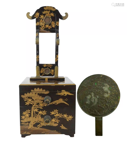 JAPANESE LACQUER STAND