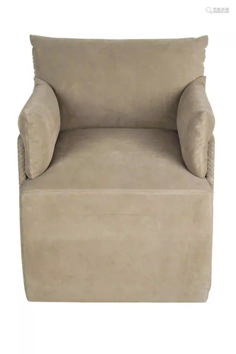 TASELLO LEATHER ARMCHAIR