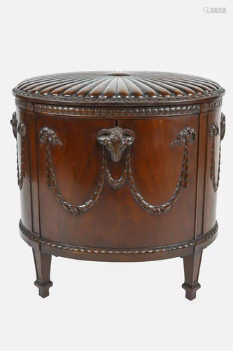 GEORGIAN STYLE MAHOGANY CELLARET