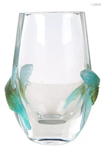 DAUM CRYSTAL VASE