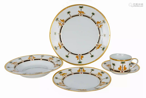 CHRISTIAN DIOR PORCELAIN DINNER SERVICE