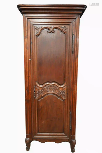 REGENCE PROVINCIAL CARVED OAK BONNETIERE