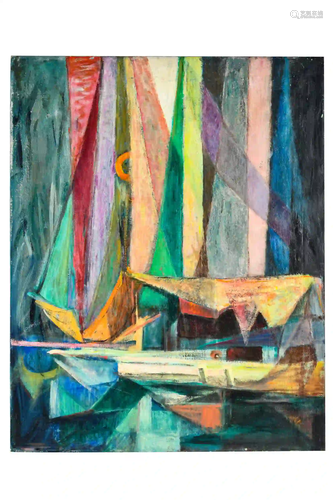 UNKNOWN ARTIST: ABSTRACT BOATS