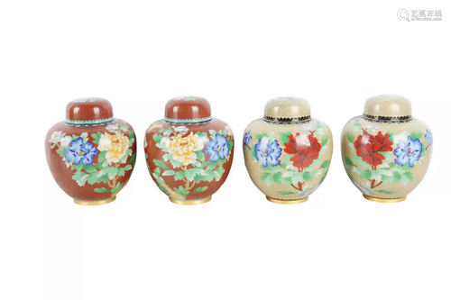 COLLECTION OF CHINESE CLOISONNE