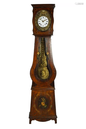 FRENCH MOBILIER GRANDFATHER'S CLOCK