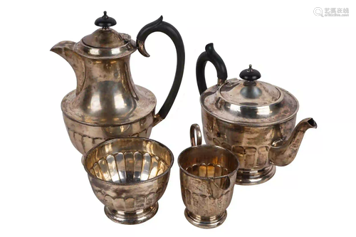 ENGLISH STERLING SILVER TEA SERVICE