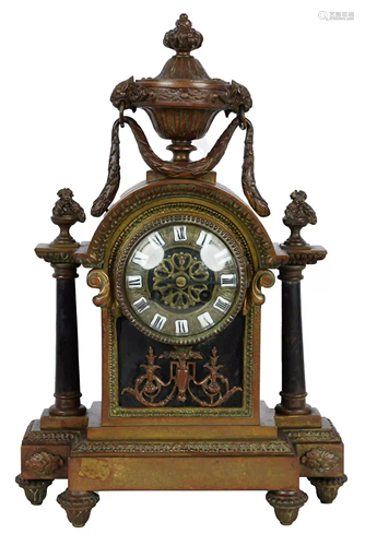 FRENCH BRONZE CLOCK