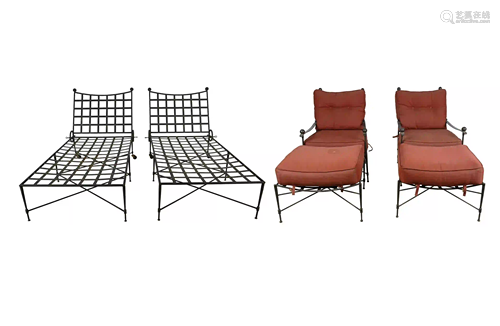 JANUS ET CIE: 'AMALFI' IRON PATIO SUITE