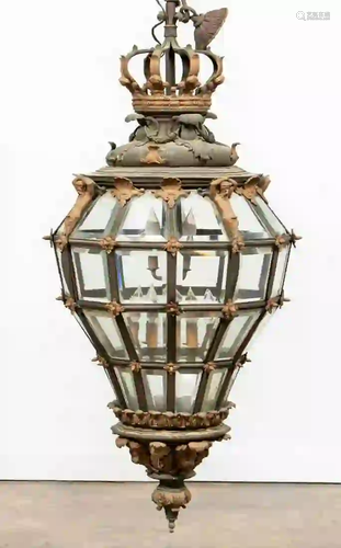 MONUMENTAL VERSAILLES STYLE LANTERN CHANDELIER