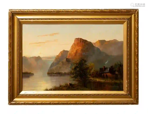 FRANCIS JAMIESON, SCOTTISH OIL ON CANVAS, FRAMED