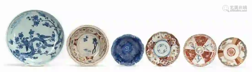 GROUP 6 JAPANESE PORCELAIN BOWLS