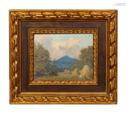 1919 SCOTTISH LANDSCAPE, TOM ROBERTSON, FRAMED