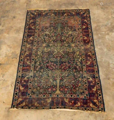 HAND WOVEN TABRIZ 