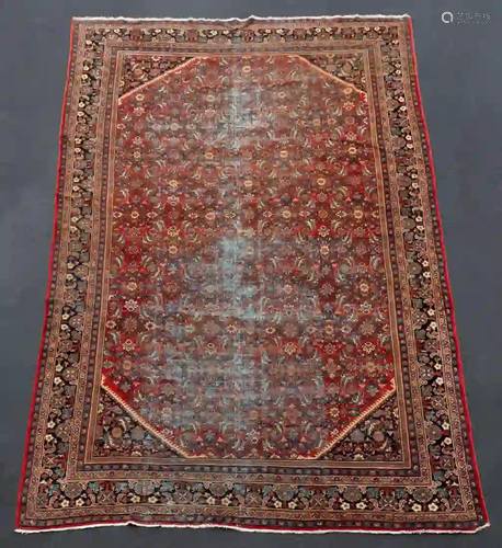 HAND WOVEN MAHAL CARPET, APPROX. 10' 4