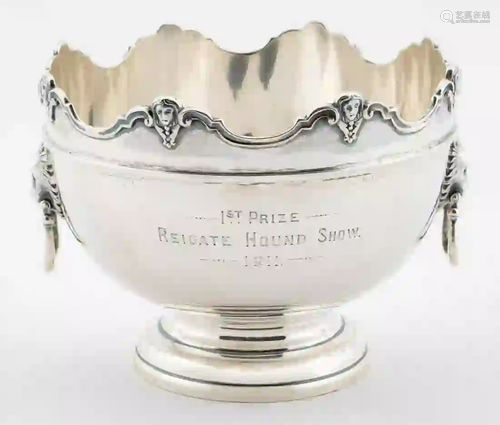 1908, CHESTER, STERLING MONTEITH DOG SHOW TROPHY