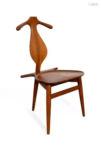 HANS WEGNER FOR JOHANNES HANSEN VALET CHAIR