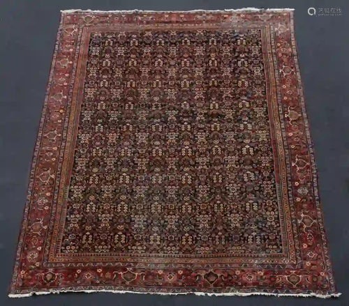 HAND WOVEN MAHAL CARPET, APPROX. 11' 9