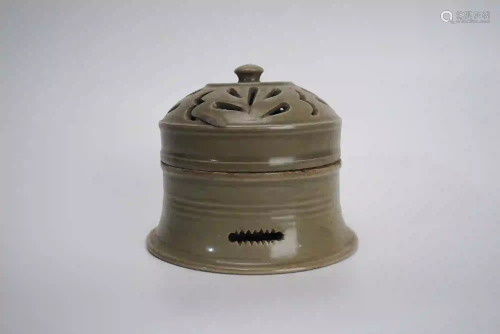 A Yue Celadon Hollow Censer Song Dynasty