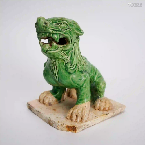 A Cizhou Type Figure of Lion Yuan Dynasty