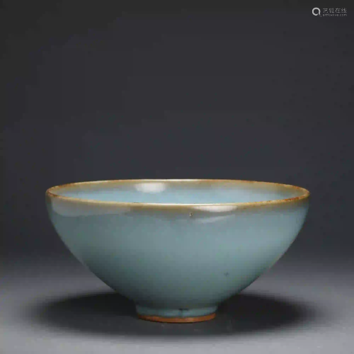 A Jun Blue Glazed Large Bowl Song Dynasty