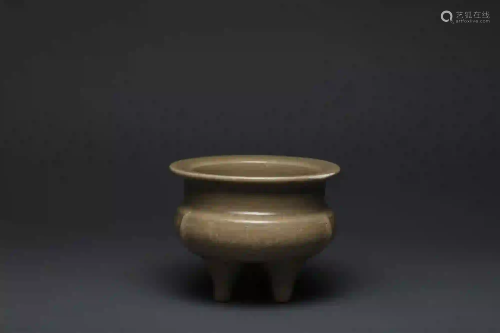 A Longquan Celadon Tripod Censer Song Dynasty