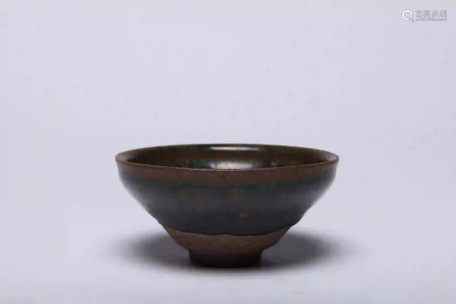 A Jian Black Glazed Teabowl Song Dynasty